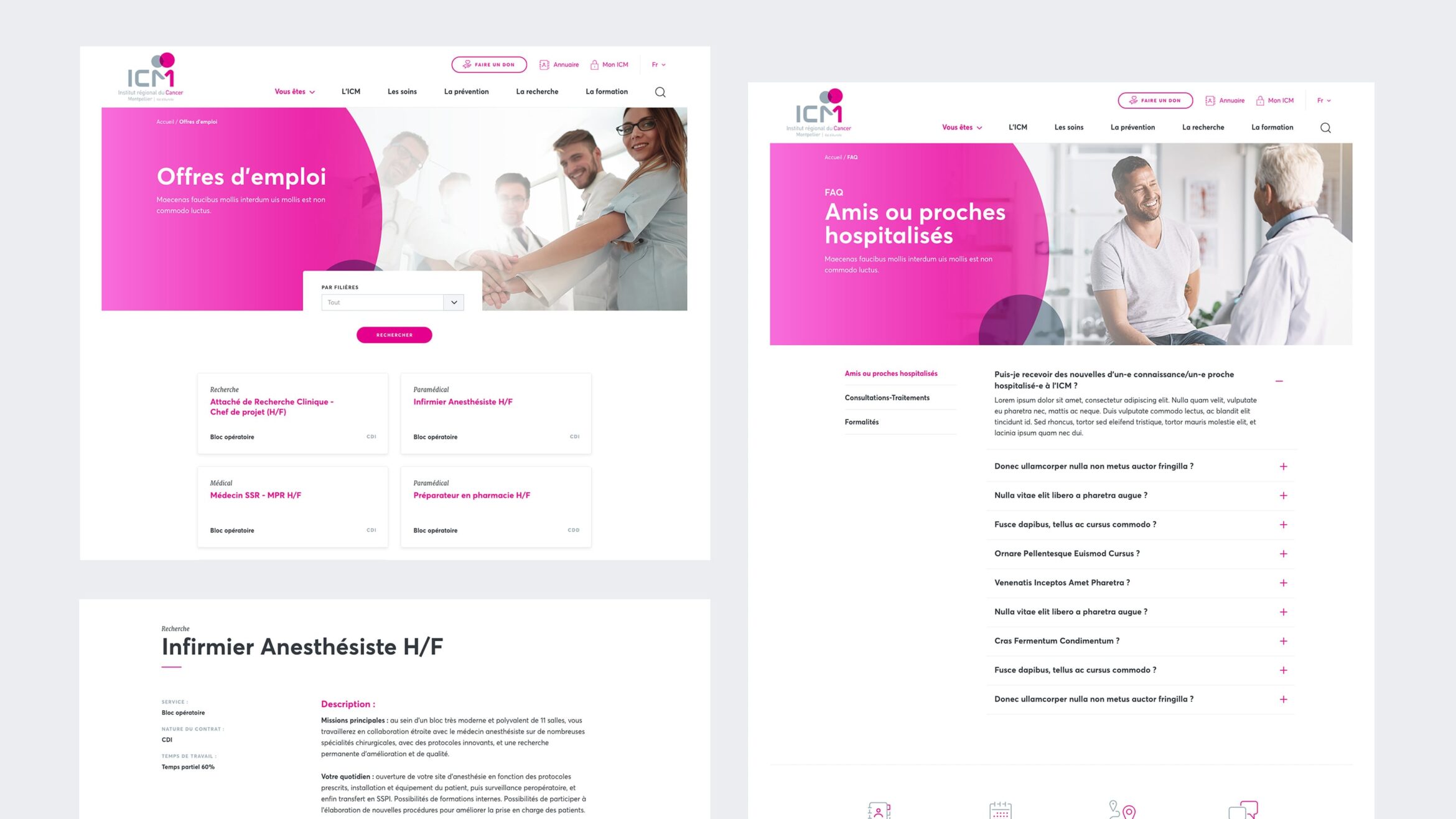 offres d'emplois santé