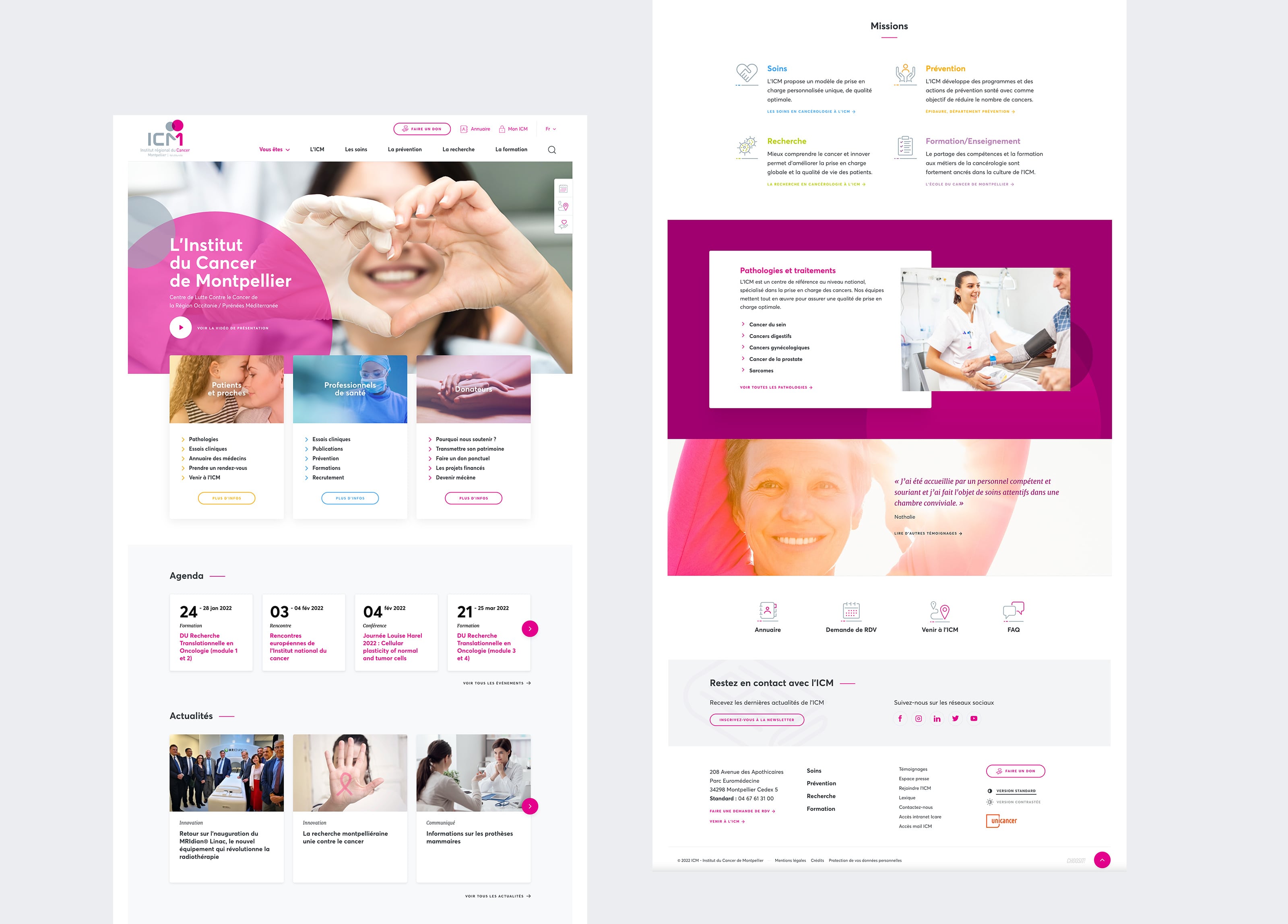 Plateforme e-santé ICM