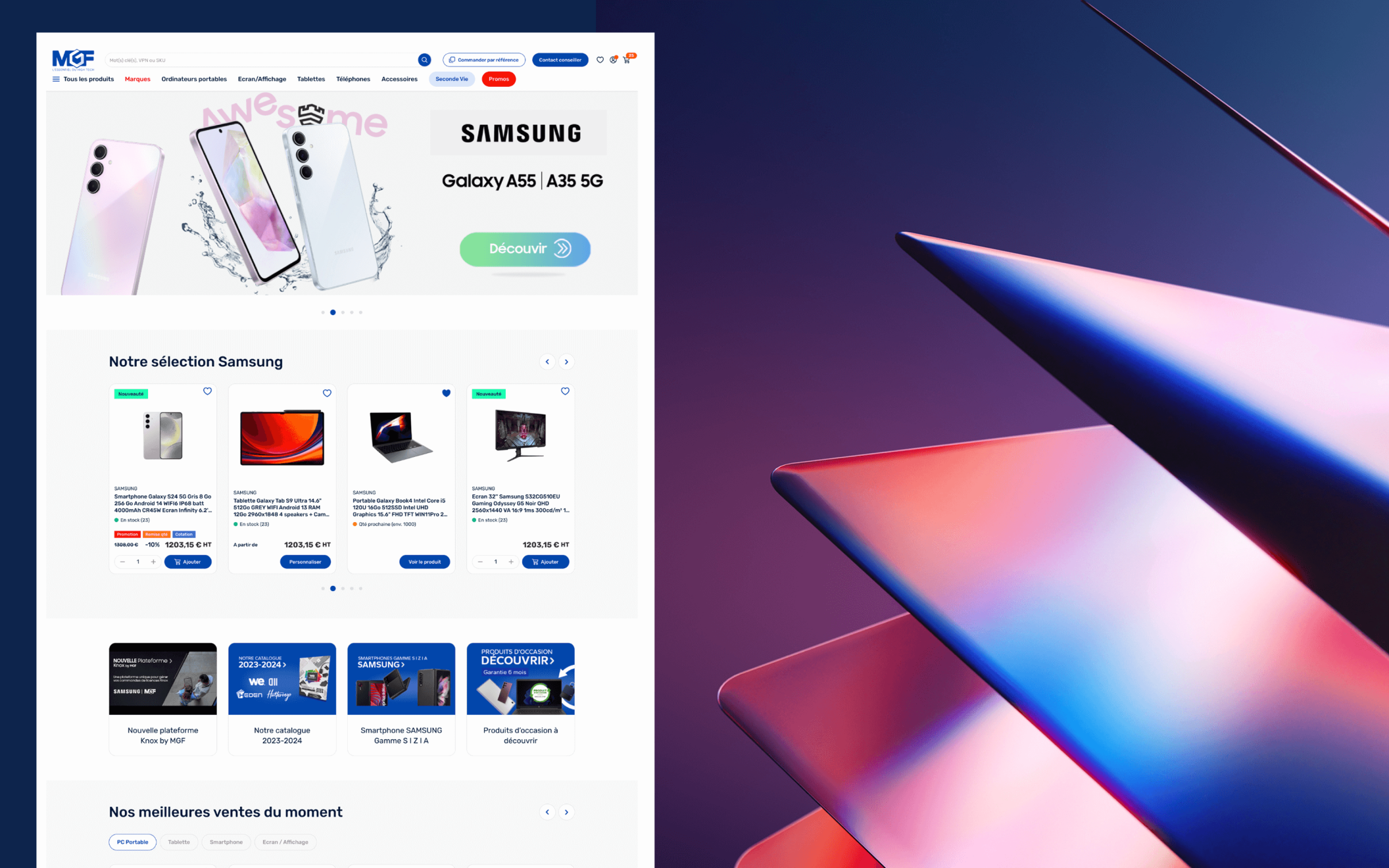WeConnect x Spiriit - écrans 2