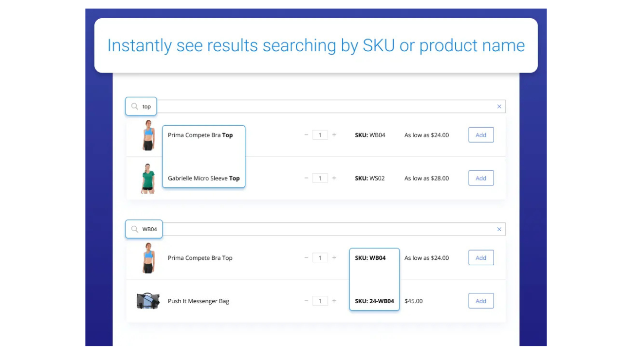 Amasty - Quick order